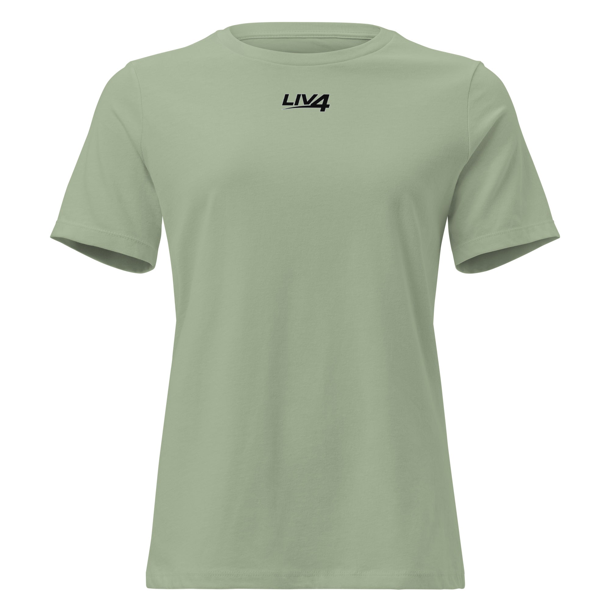 LIV 4 Women's Relaxed T-Shirt | Black Logo