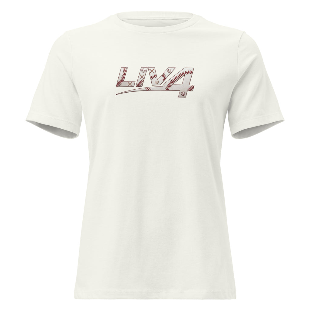 LIV 4 Baseball Icons - Women's Relaxed T-Shirt